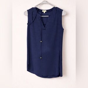 Navy Sleeveless Women's Dress